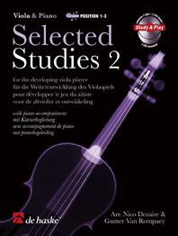 Selected Studies 2 - for the developping viola player - pro violu